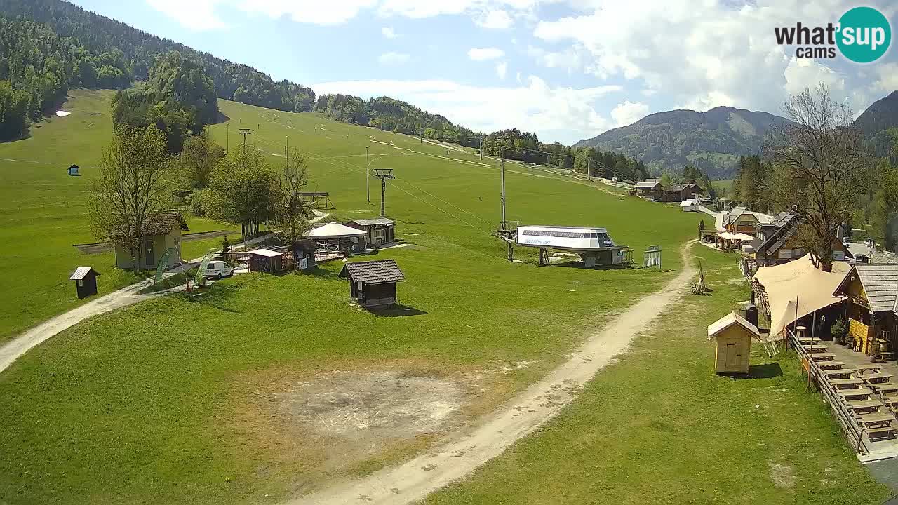 Kranjska Gora webcam Beach