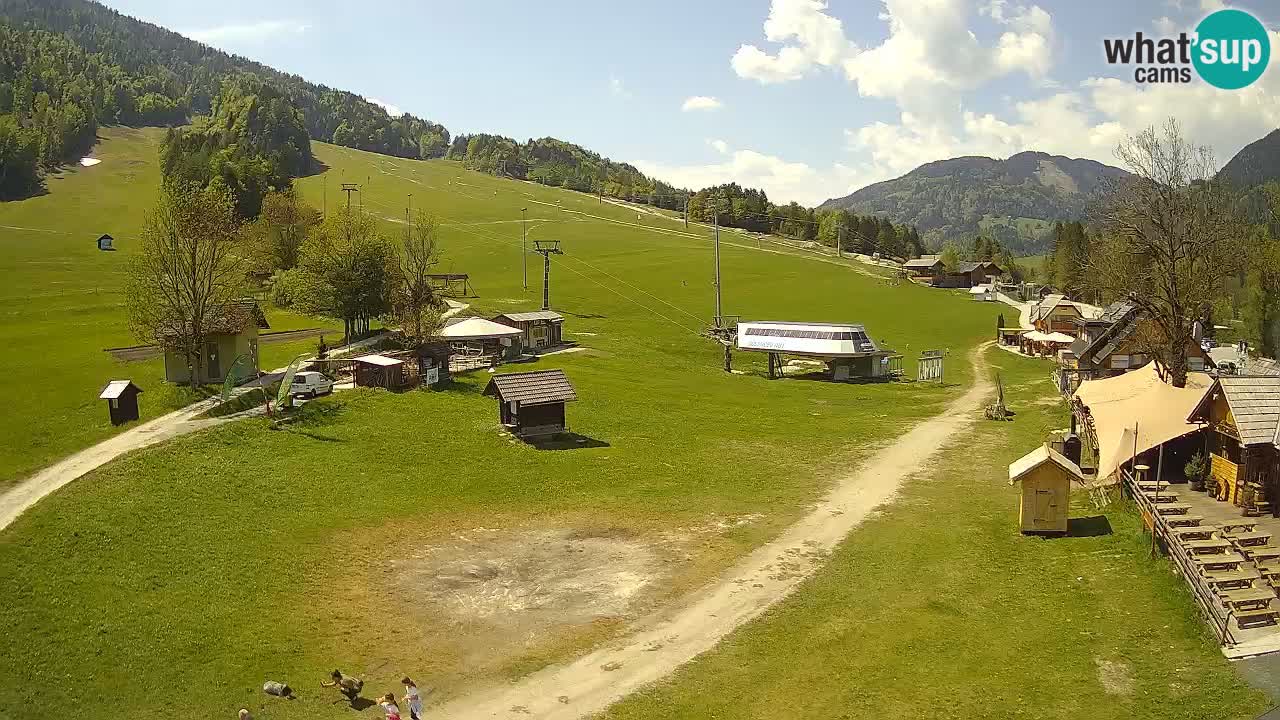 Kranjska Gora webcam Beach