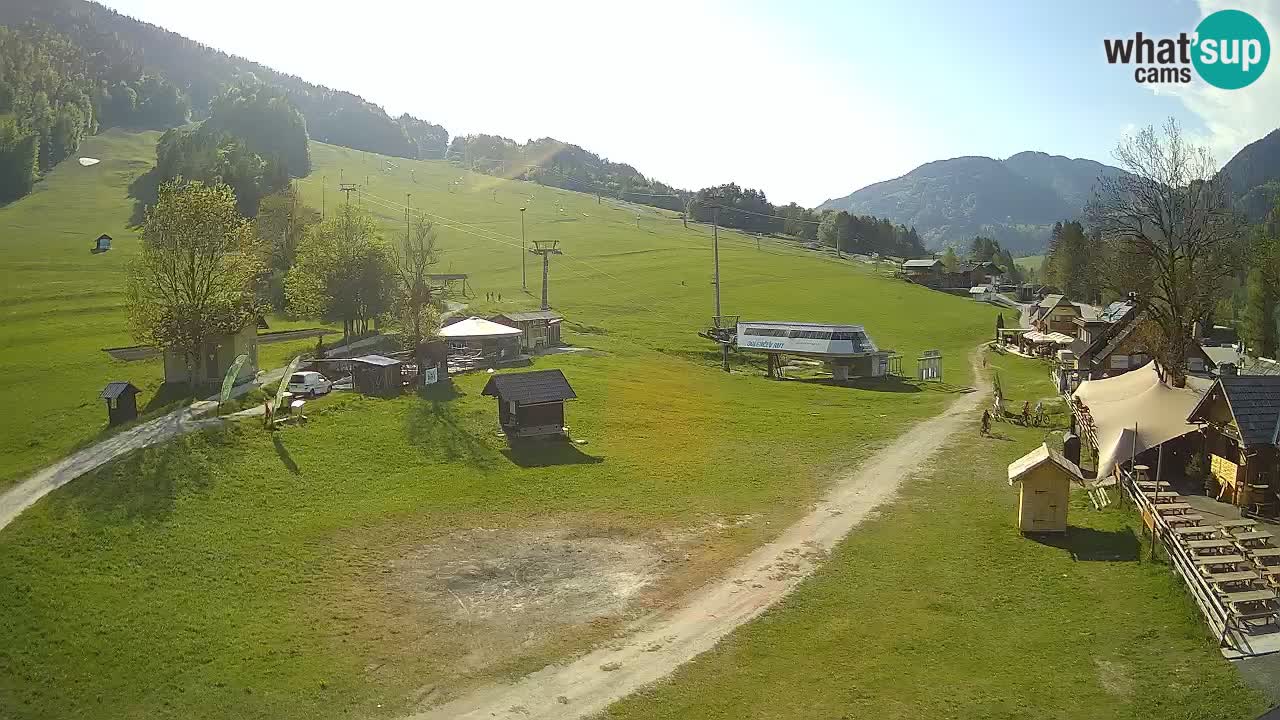 Kranjska Gora webcam Beach