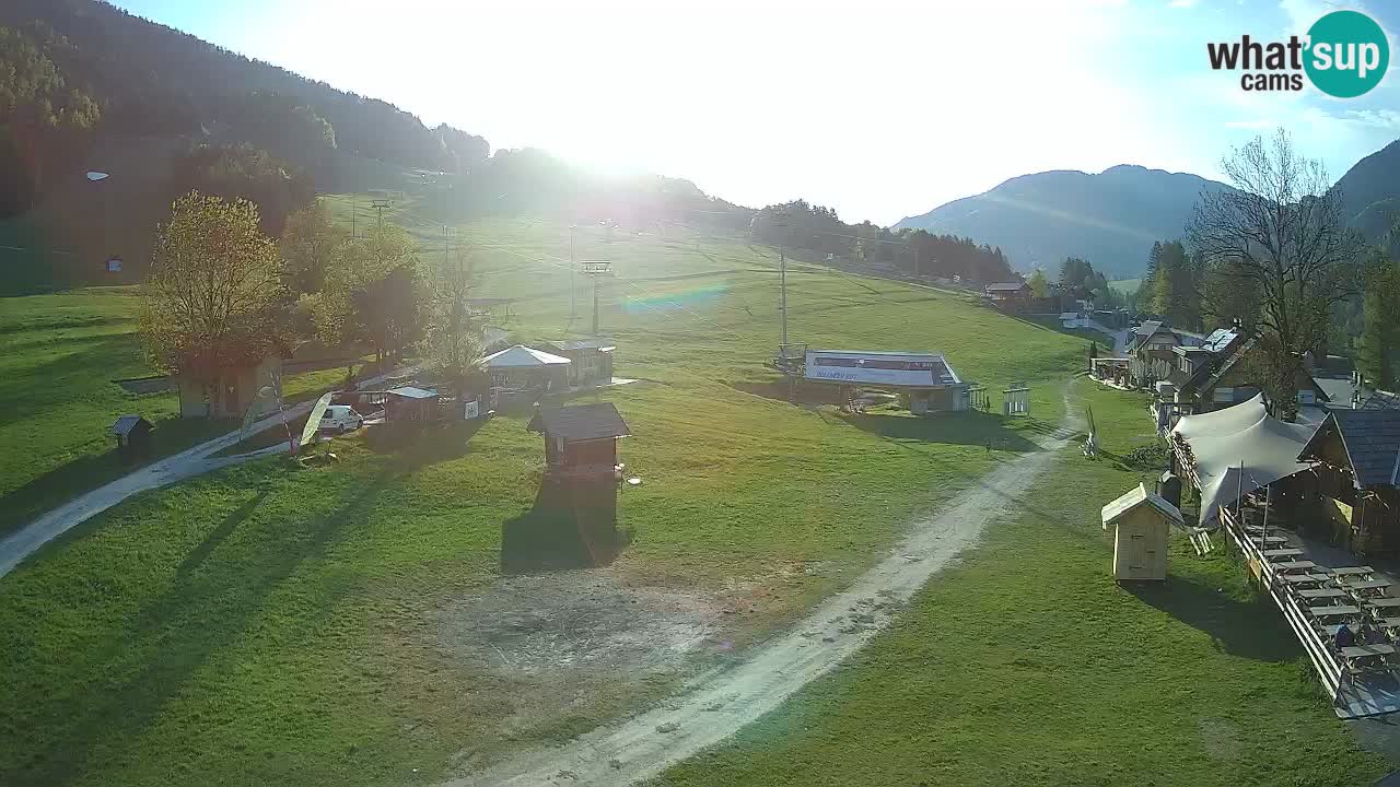 Kranjska Gora webcam Beach