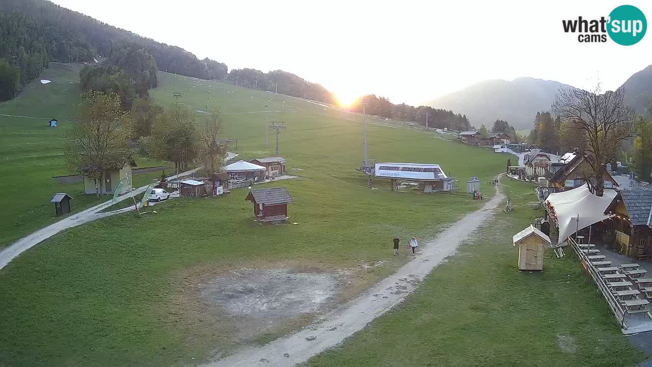 Kranjska Gora webcam Beach