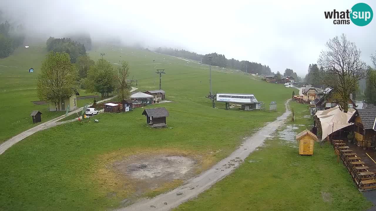 SKI Kranjska Gora webcam – Spiaggia – Piste Kekec e Mojca