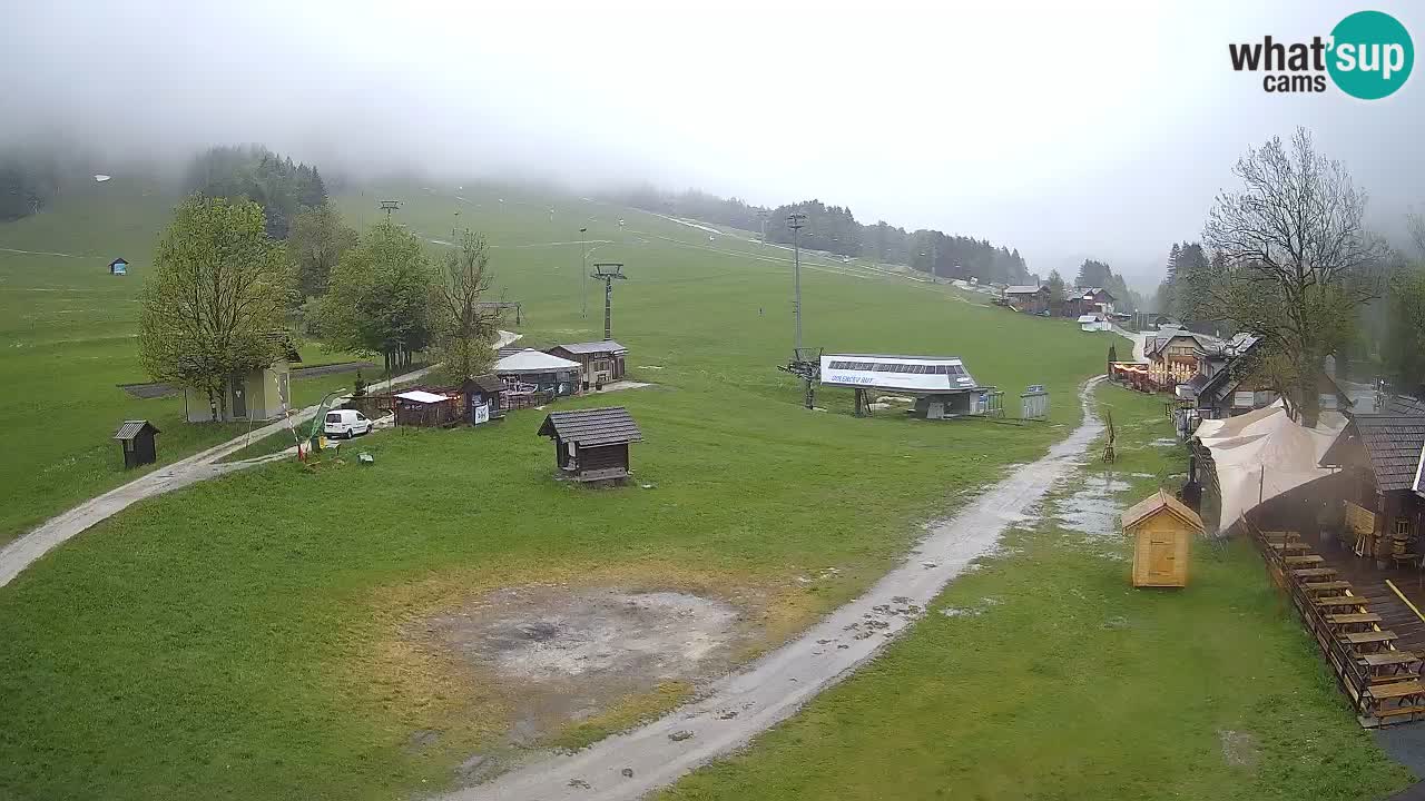 SKI Kranjska Gora webcam – Spiaggia – Piste Kekec e Mojca