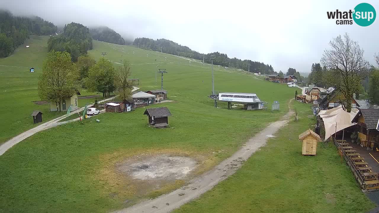 SKI Kranjska Gora webcam – Spiaggia – Piste Kekec e Mojca