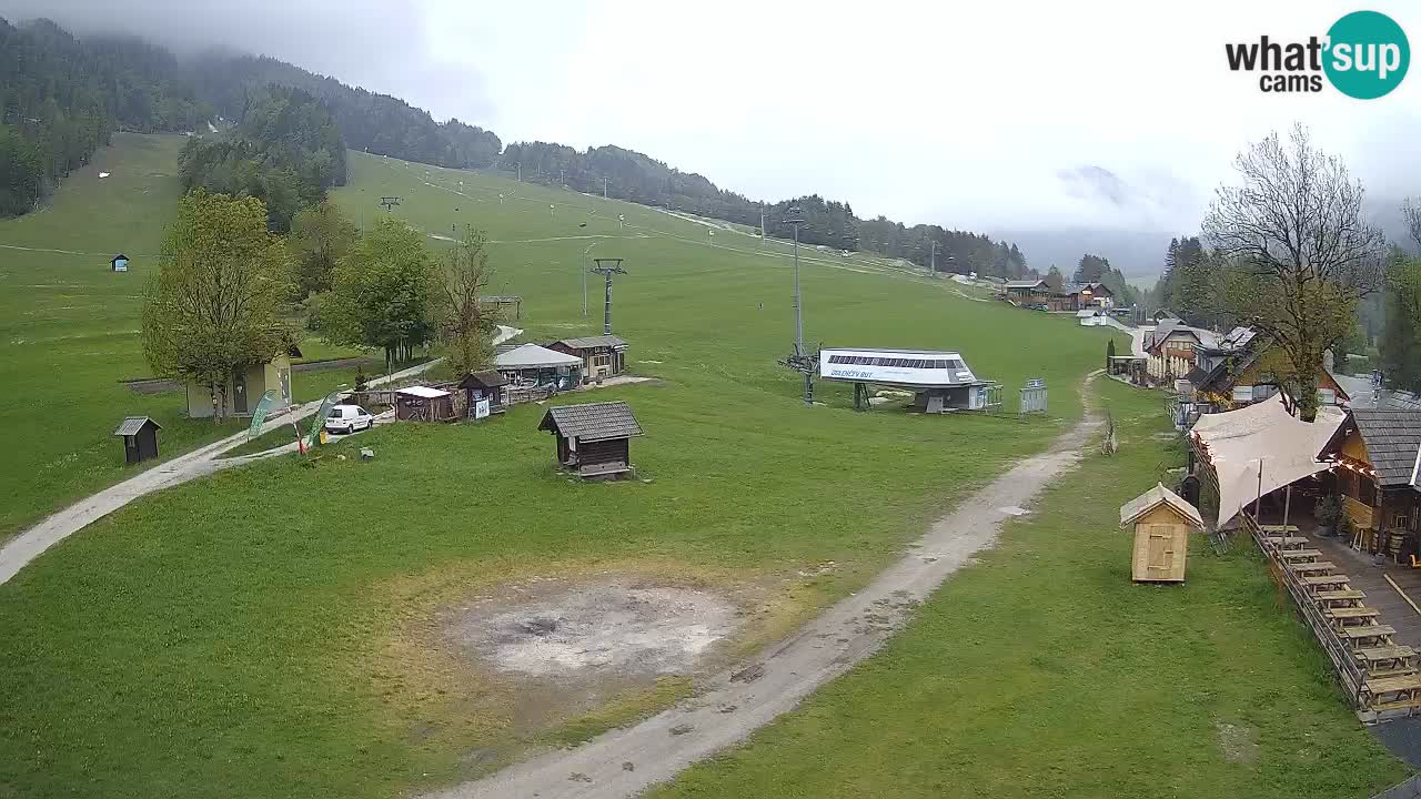 SKI Kranjska Gora webcam – Spiaggia – Piste Kekec e Mojca