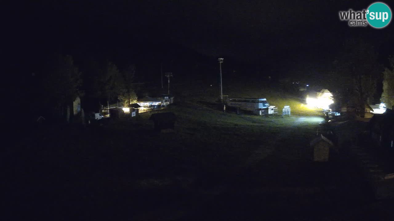 SKI Kranjska Gora webcam – Spiaggia – Piste Kekec e Mojca