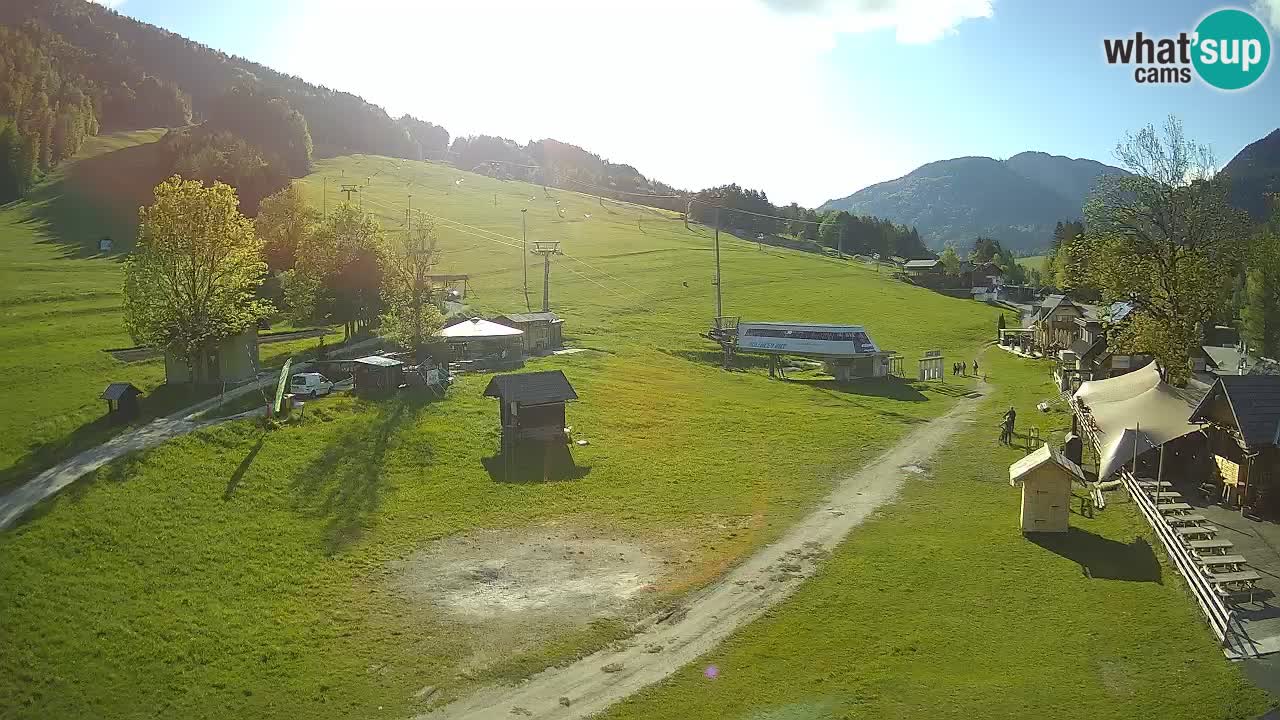Kranjska Gora webcam Beach
