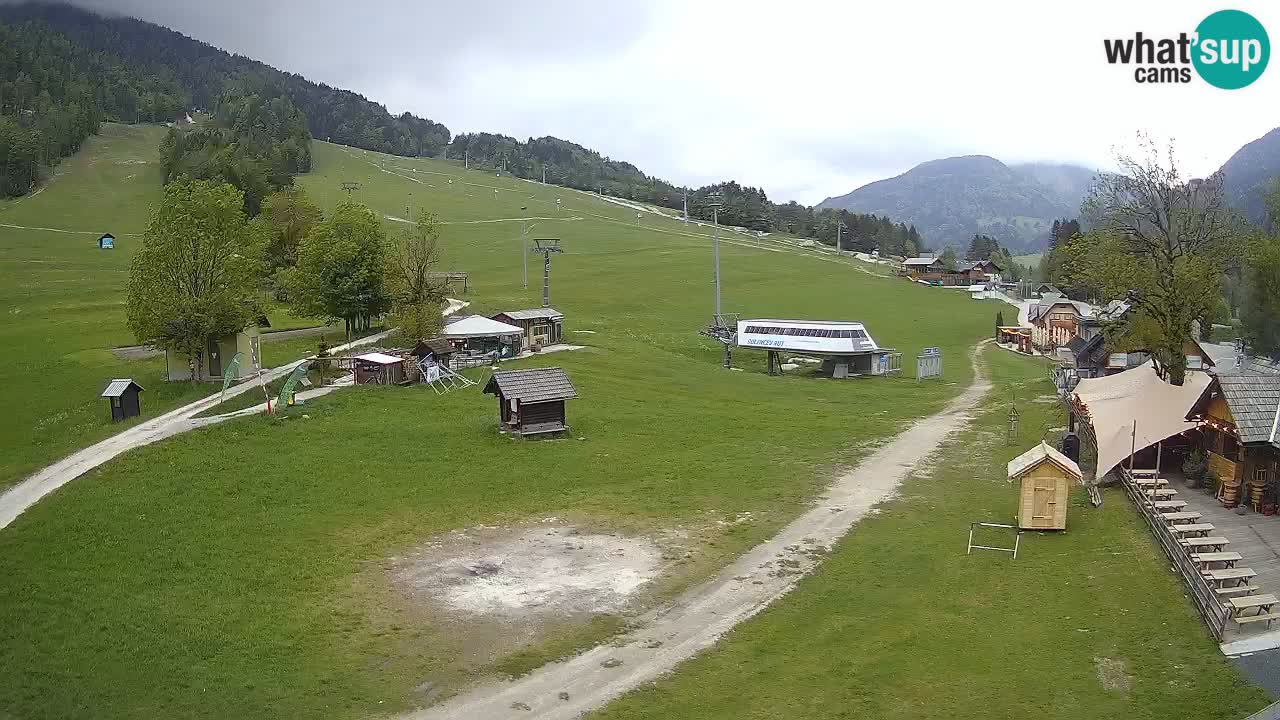 Kranjska Gora webcam Beach