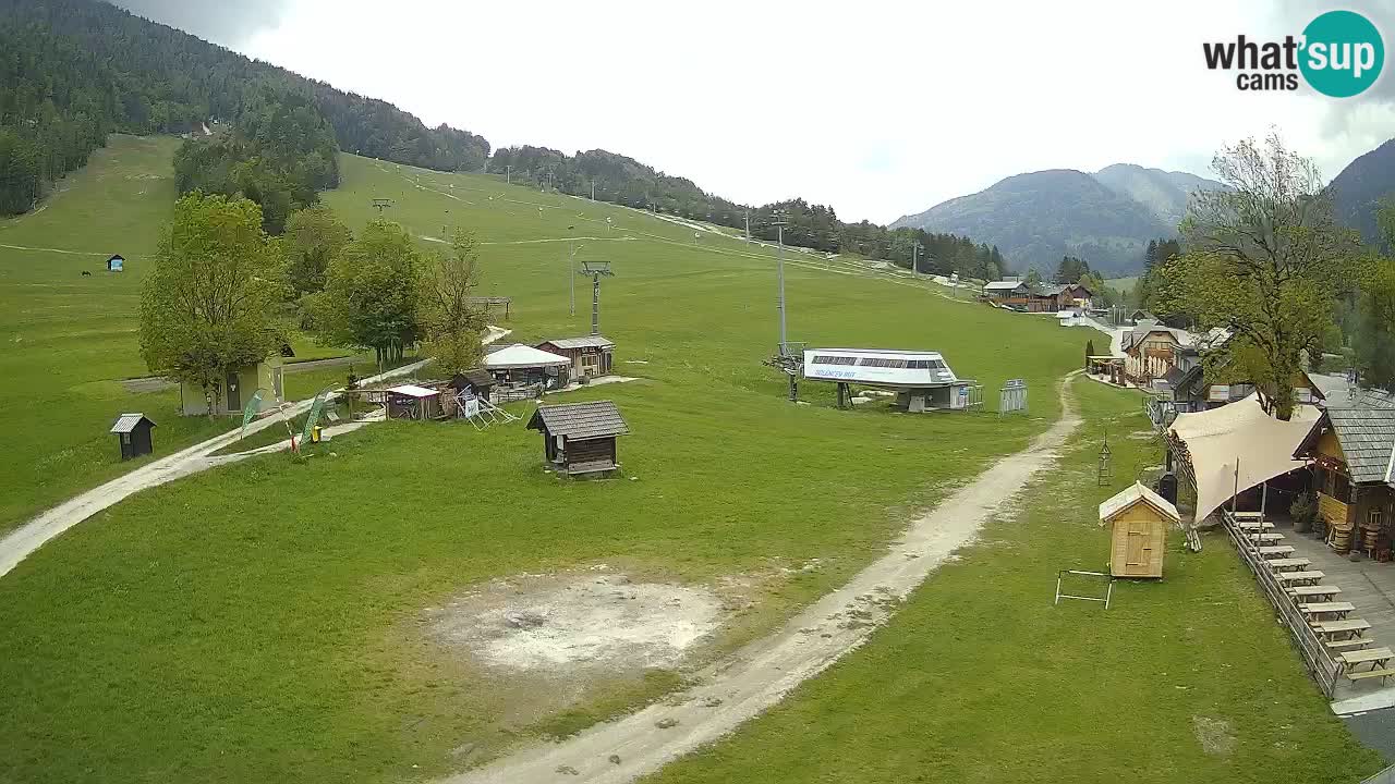 Kranjska Gora webcam Beach