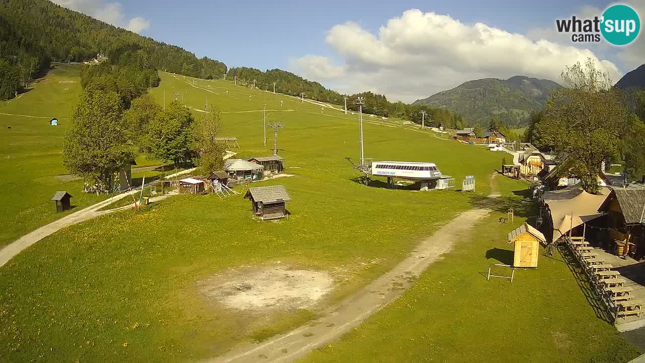 Kranjska Gora webcam Beach