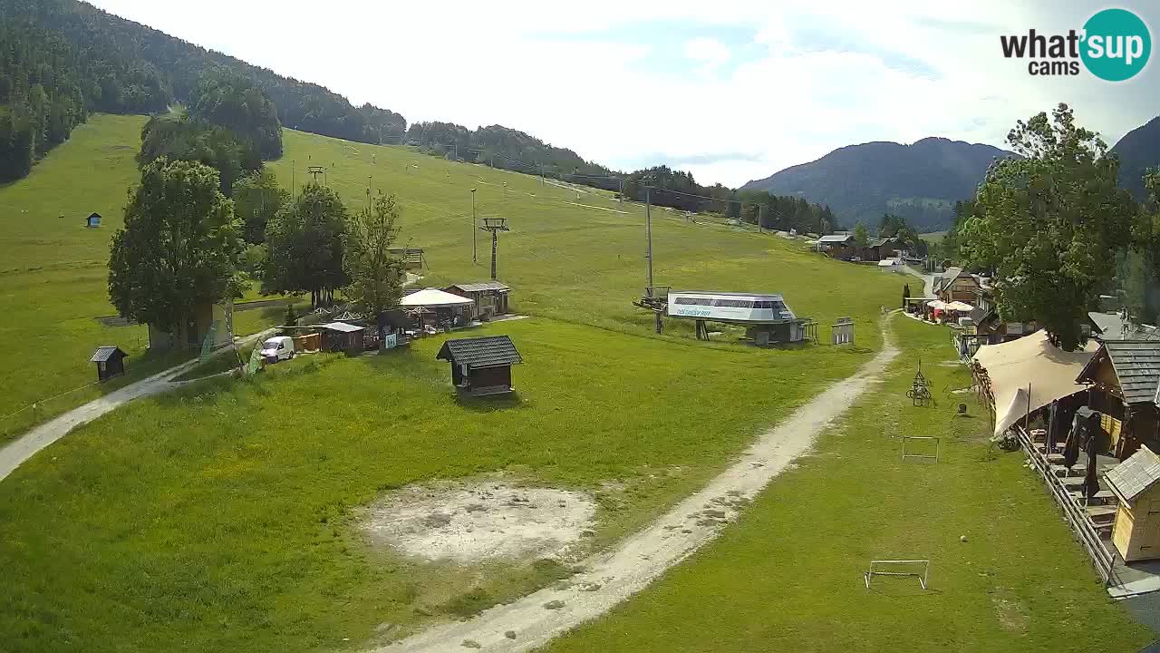 Kranjska Gora webcam Beach