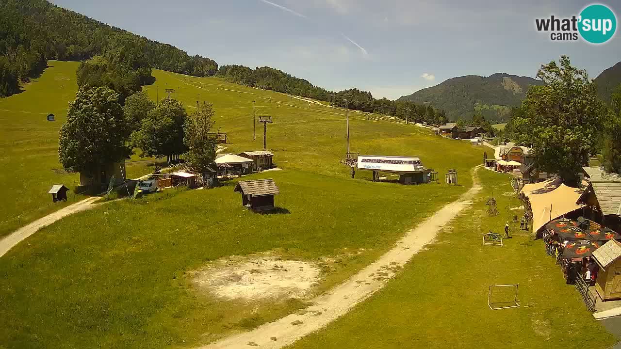 Kranjska Gora webcam Beach