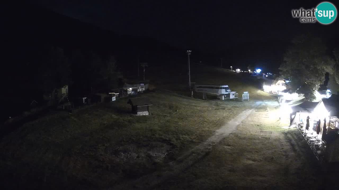 SKI Kranjska Gora webcam – Spiaggia – Piste Kekec e Mojca