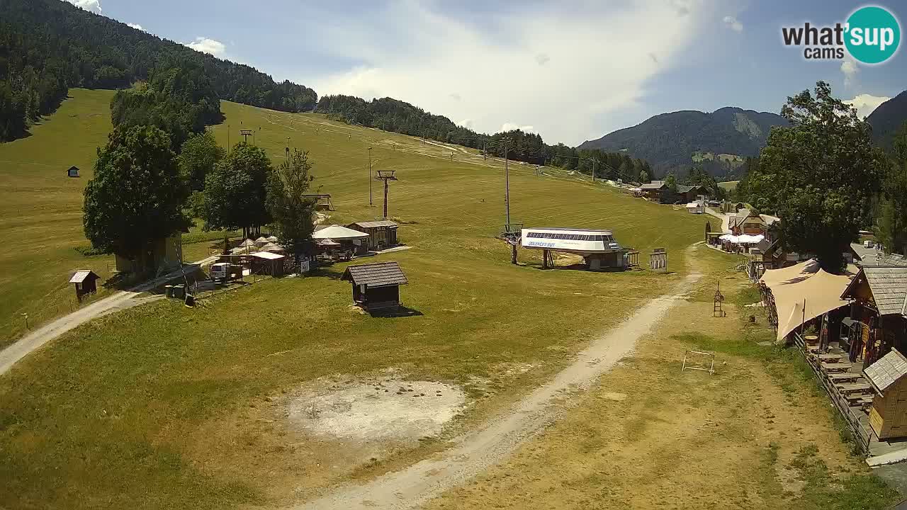 SKI Kranjska Gora webcam – Spiaggia – Piste Kekec e Mojca