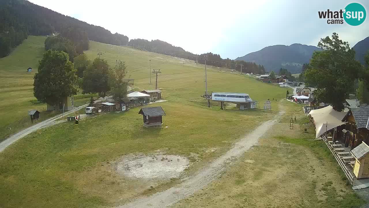 SKI Kranjska Gora webcam – Spiaggia – Piste Kekec e Mojca