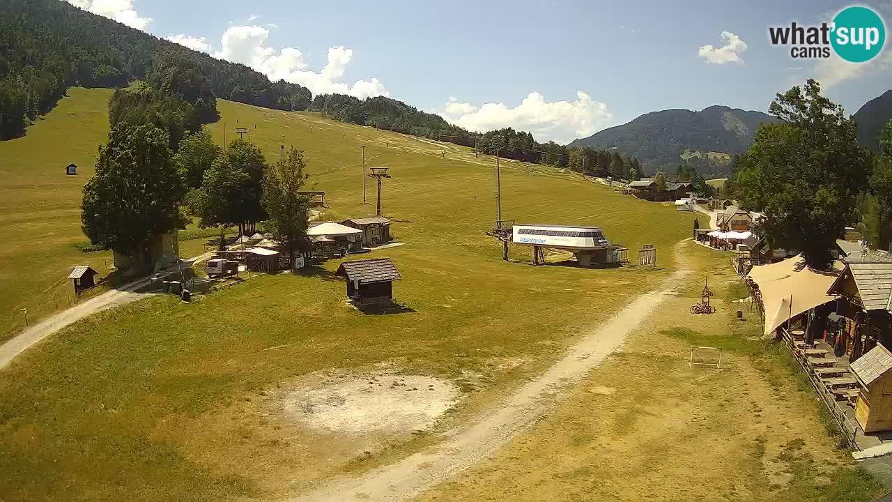 SKI Kranjska Gora webcam – Spiaggia – Piste Kekec e Mojca