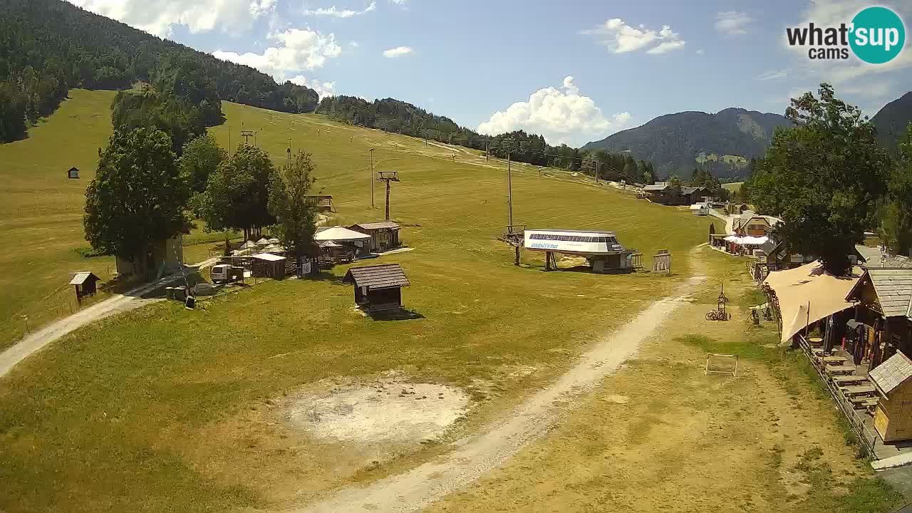 SKI Kranjska Gora webcam – Spiaggia – Piste Kekec e Mojca