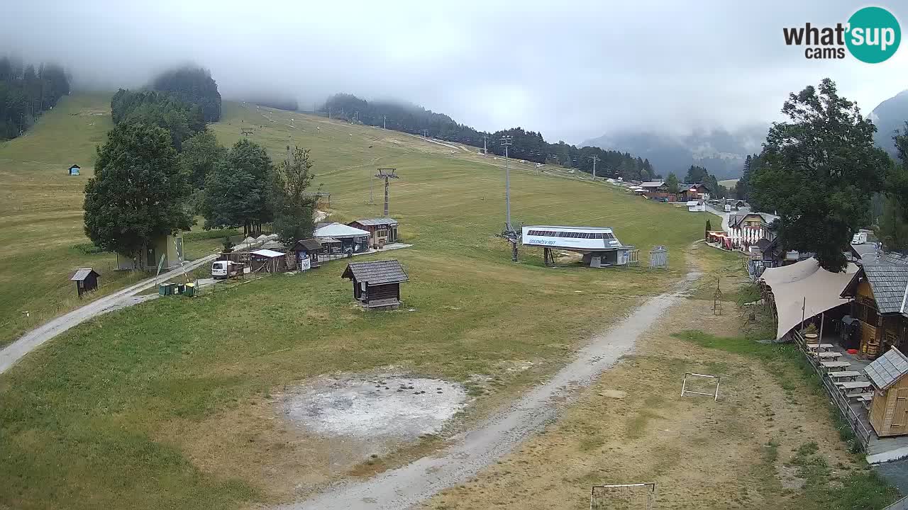 SKI Kranjska Gora webcam – Spiaggia – Piste Kekec e Mojca
