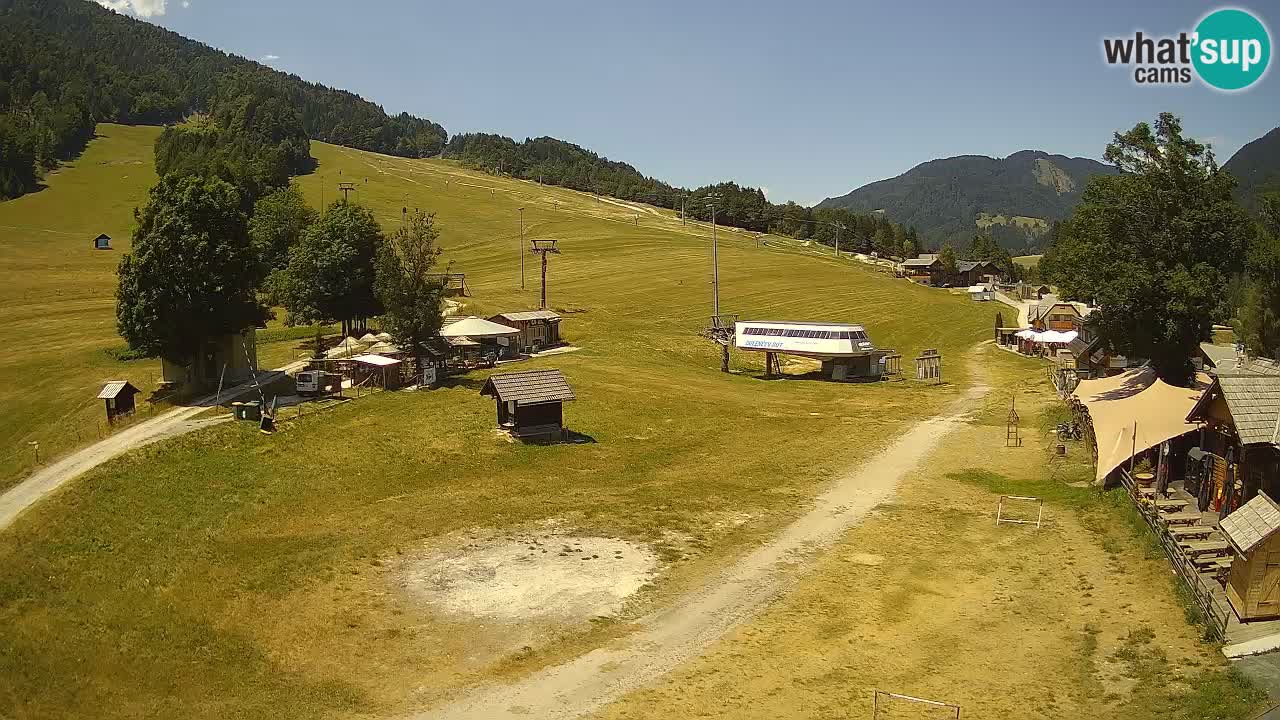 SKI Kranjska Gora webcam – Spiaggia – Piste Kekec e Mojca