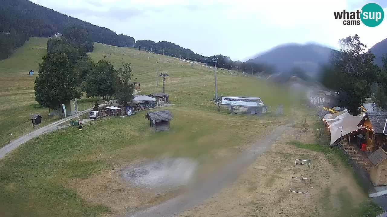 SKI Kranjska Gora webcam – Spiaggia – Piste Kekec e Mojca
