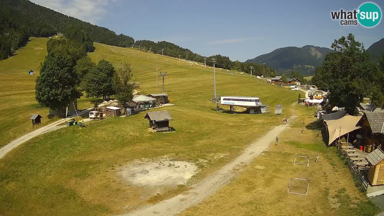 SKI Kranjska Gora webcam – Spiaggia – Piste Kekec e Mojca