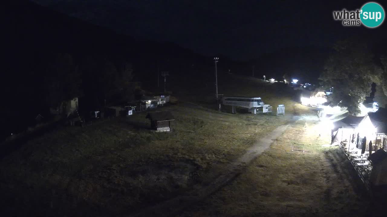 SKI Kranjska Gora webcam – Spiaggia – Piste Kekec e Mojca