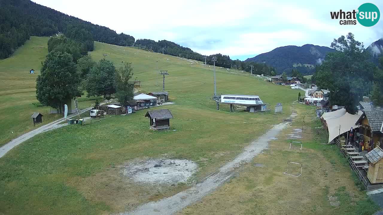 SKI Kranjska Gora webcam – Spiaggia – Piste Kekec e Mojca