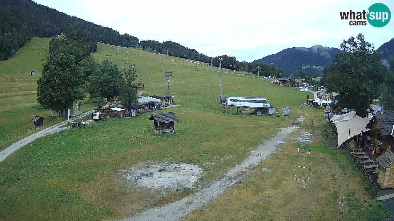 SKI Kranjska Gora webcam – Spiaggia – Piste Kekec e Mojca