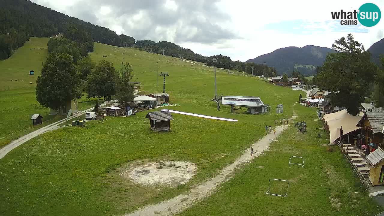 Kranjska Gora webcam Beach