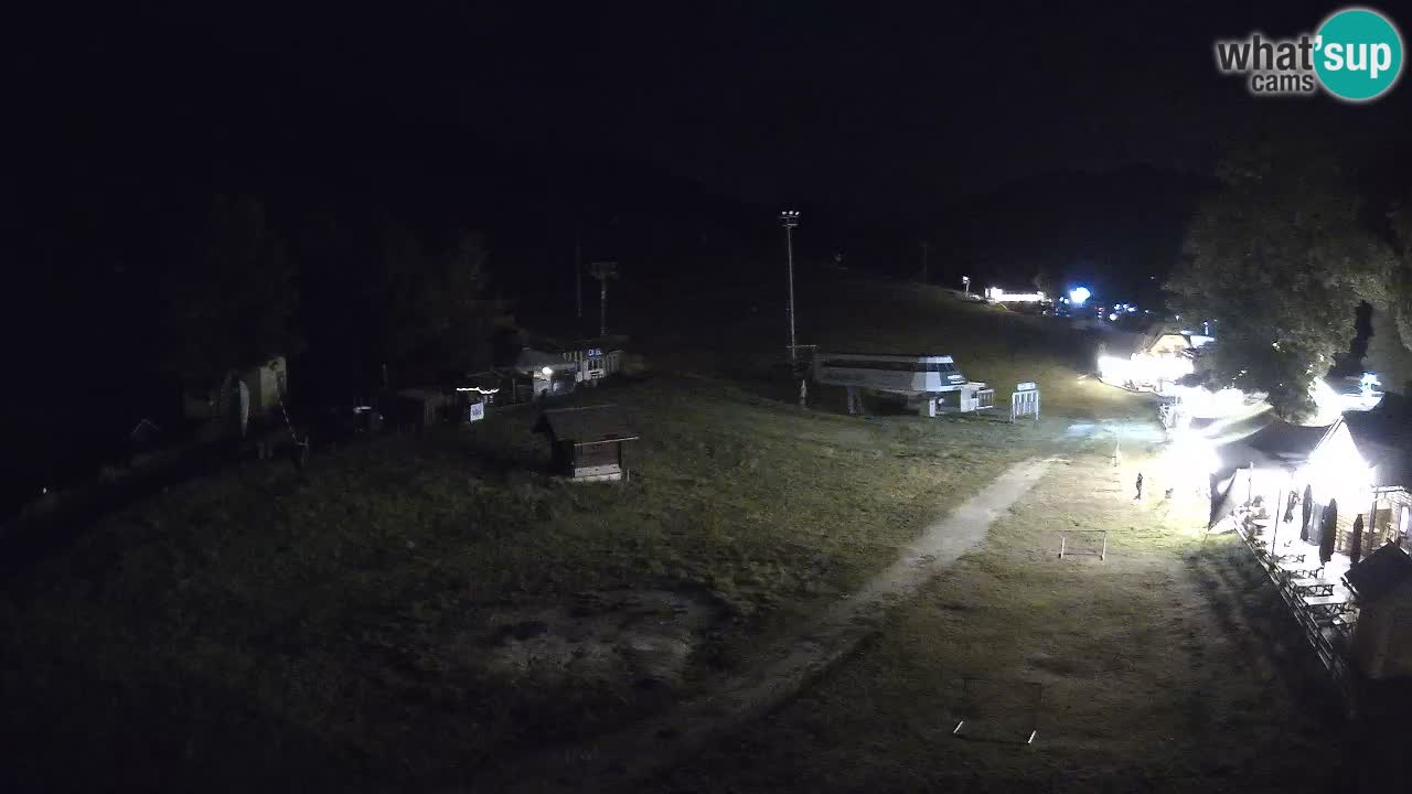 SKI Kranjska Gora webcam – Spiaggia – Piste Kekec e Mojca
