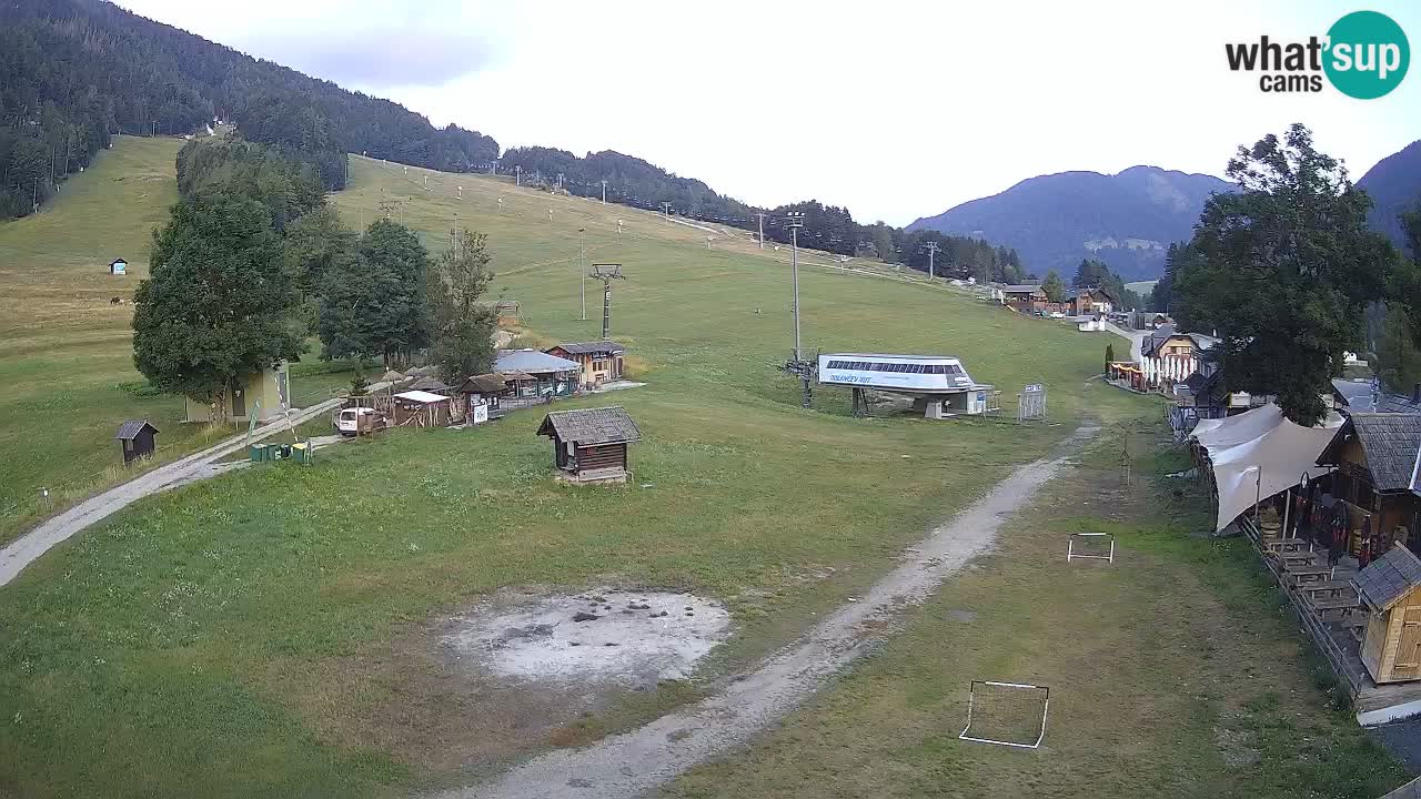 Kranjska Gora webcam Beach