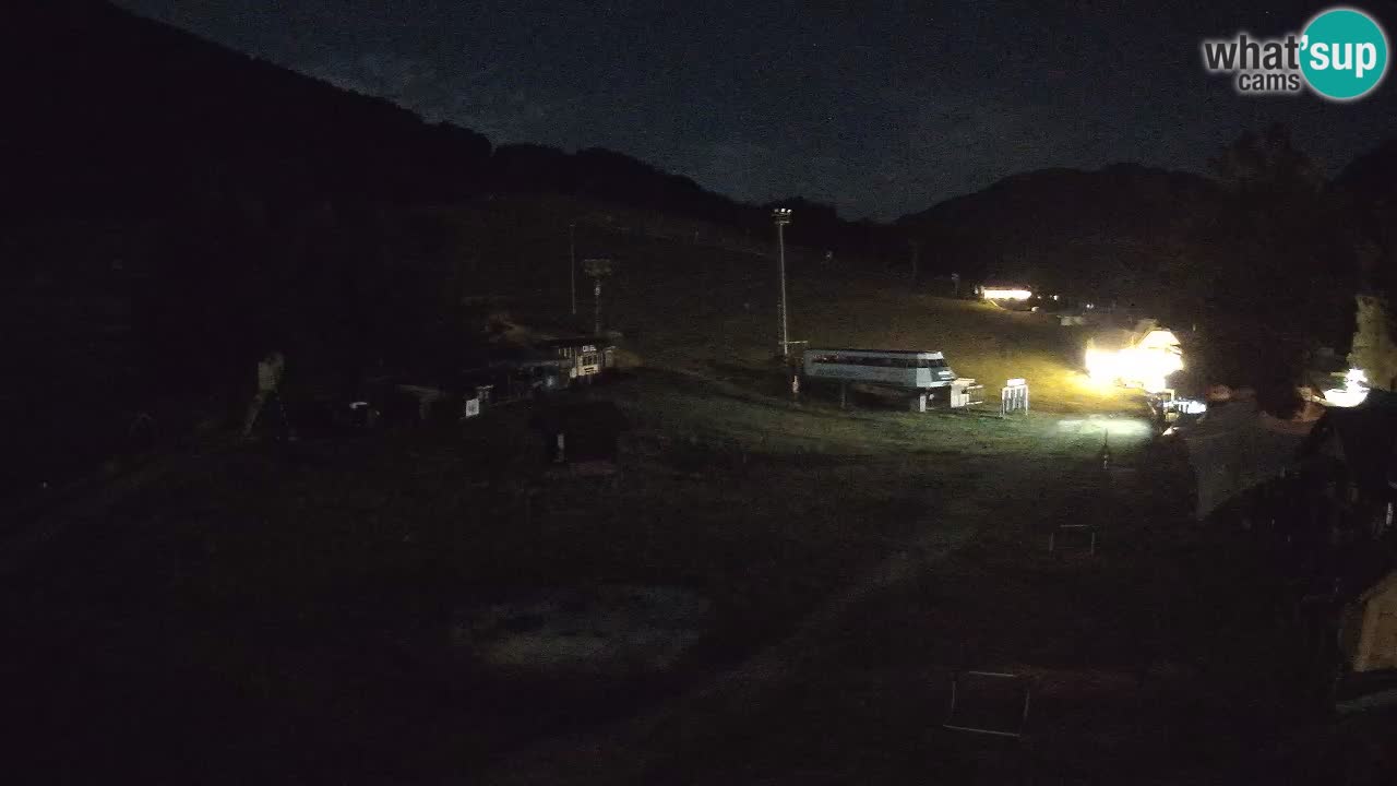 SKI Kranjska Gora webcam – Spiaggia – Piste Kekec e Mojca