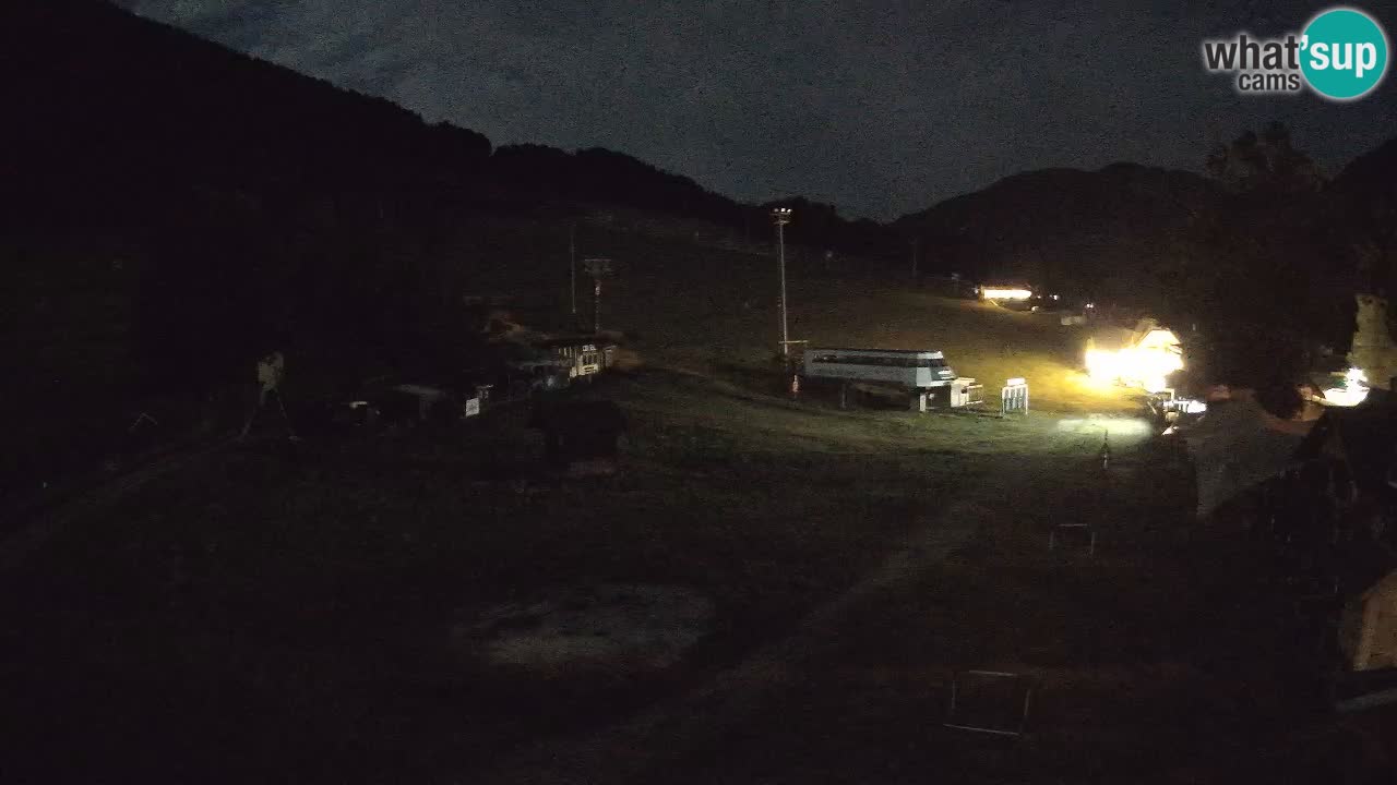 SKI Kranjska Gora webcam – Spiaggia – Piste Kekec e Mojca