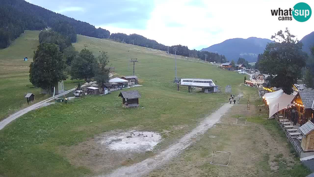 Kranjska Gora webcam Beach