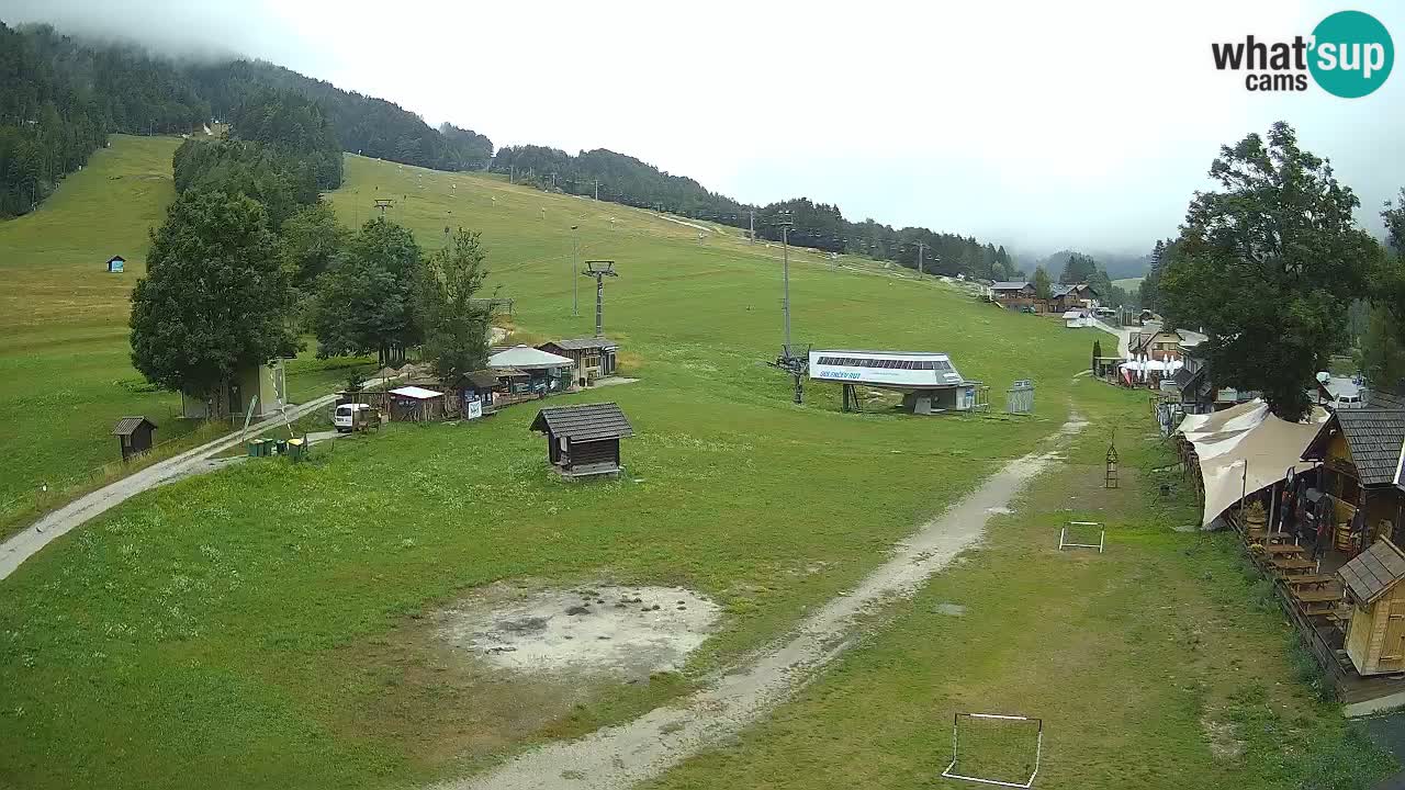 SKI Kranjska Gora webcam – Spiaggia – Piste Kekec e Mojca