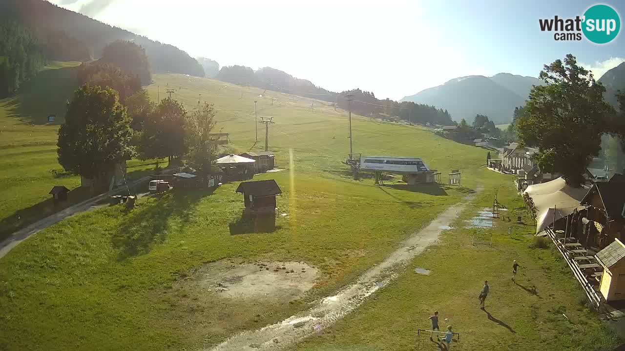 Kranjska Gora webcam Beach
