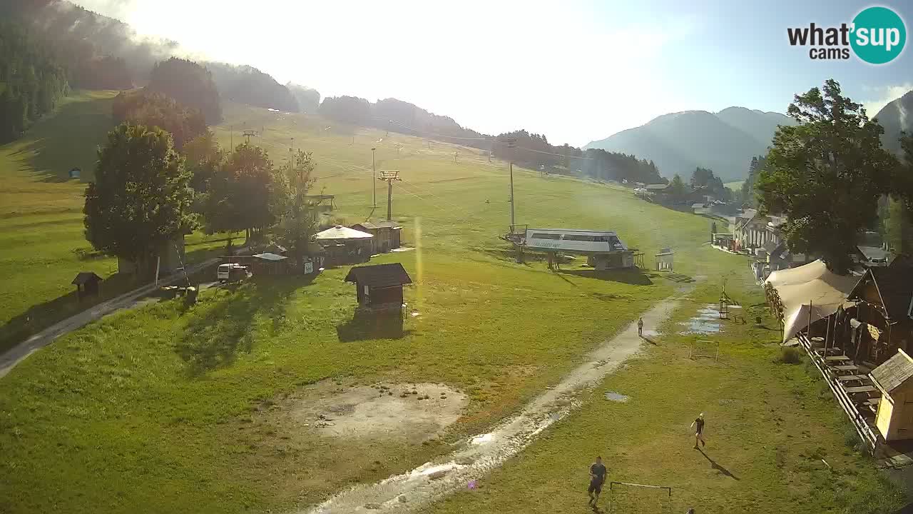Kranjska Gora webcam Beach
