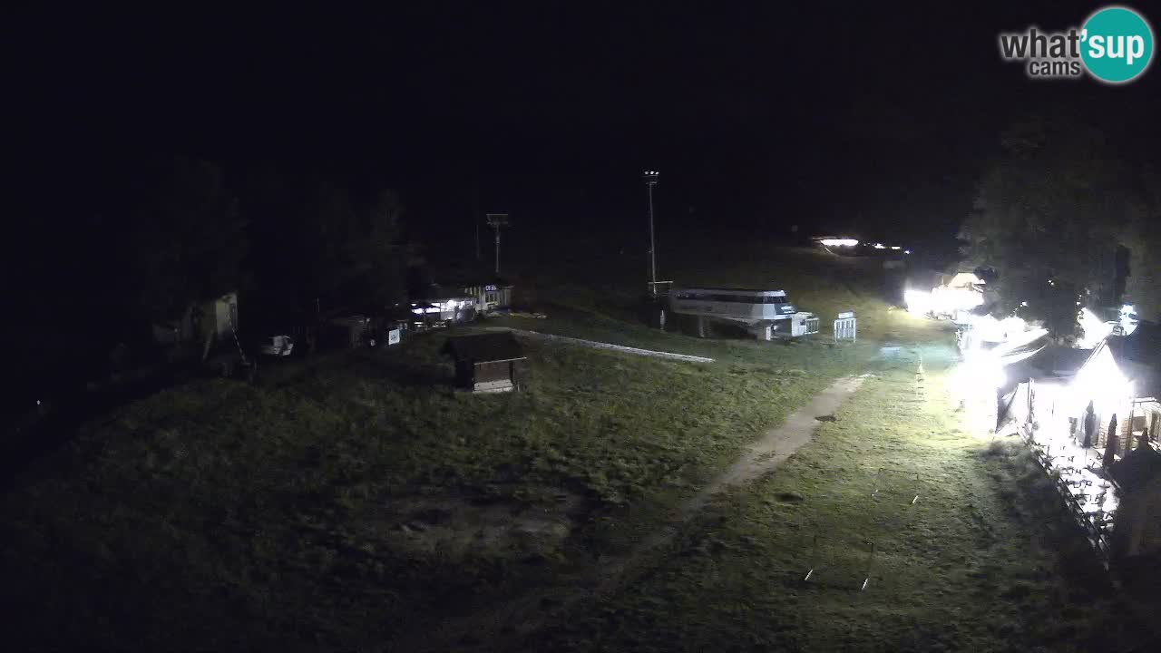 SKI Kranjska Gora webcam – Spiaggia – Piste Kekec e Mojca
