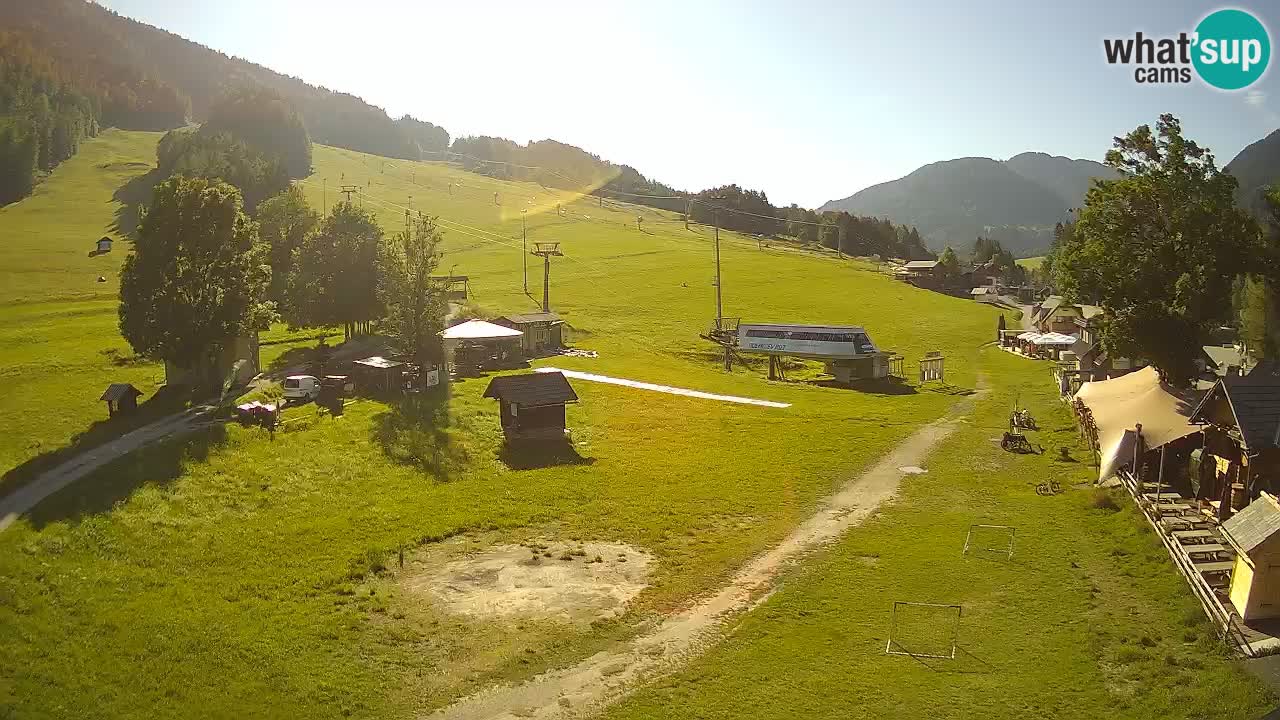 Kranjska Gora webcam Beach