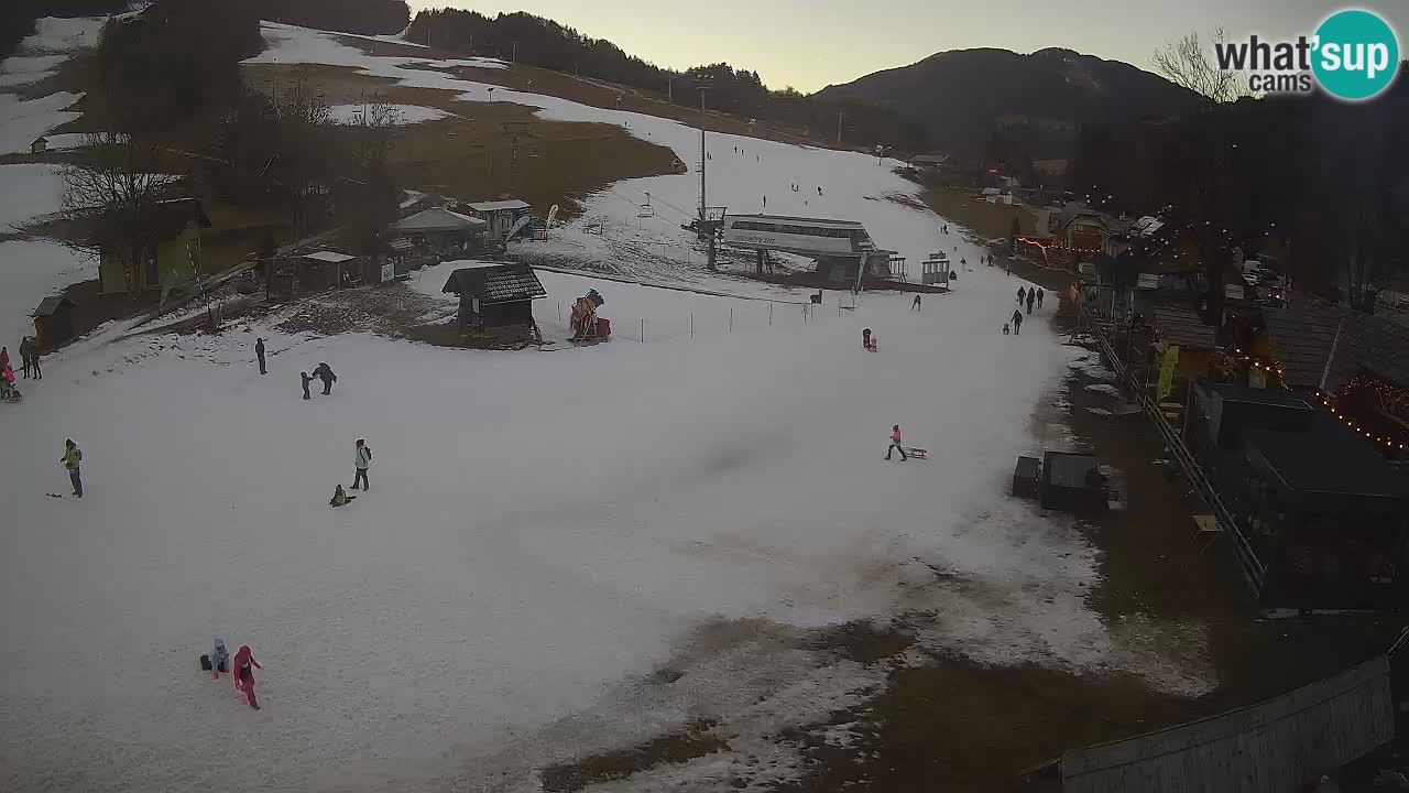 Kranjska Gora webcam Beach