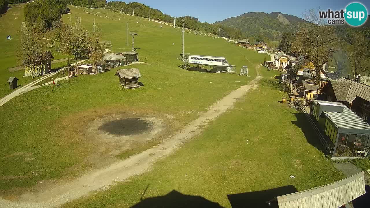 SKI Kranjska Gora webcam – Spiaggia – Piste Kekec e Mojca