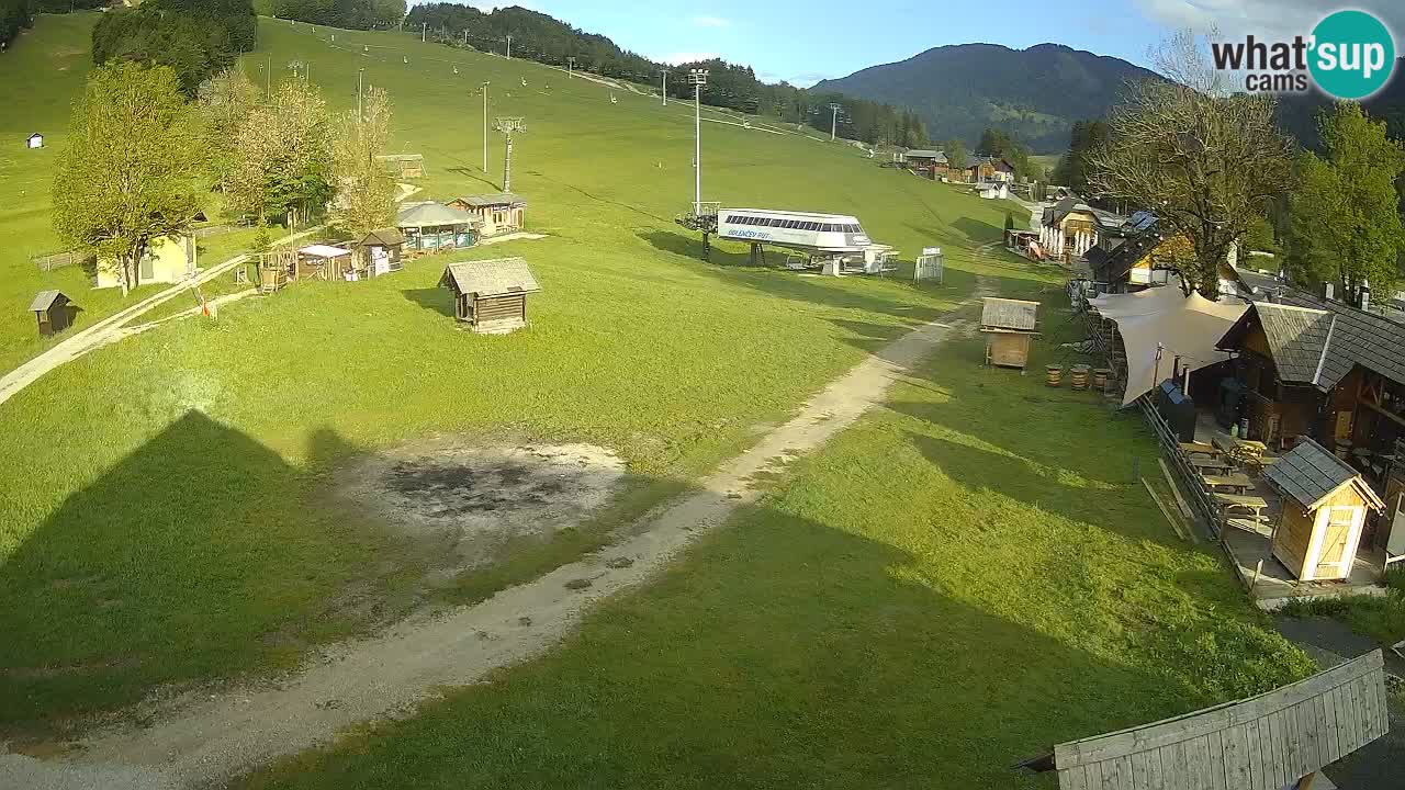 Kranjska Gora webcam Beach