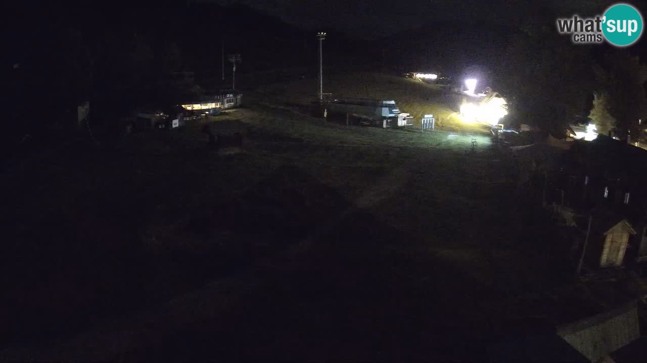 SKI Kranjska Gora webcam – Spiaggia – Piste Kekec e Mojca