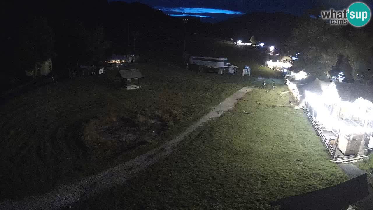 SKI Kranjska Gora webcam – Spiaggia – Piste Kekec e Mojca