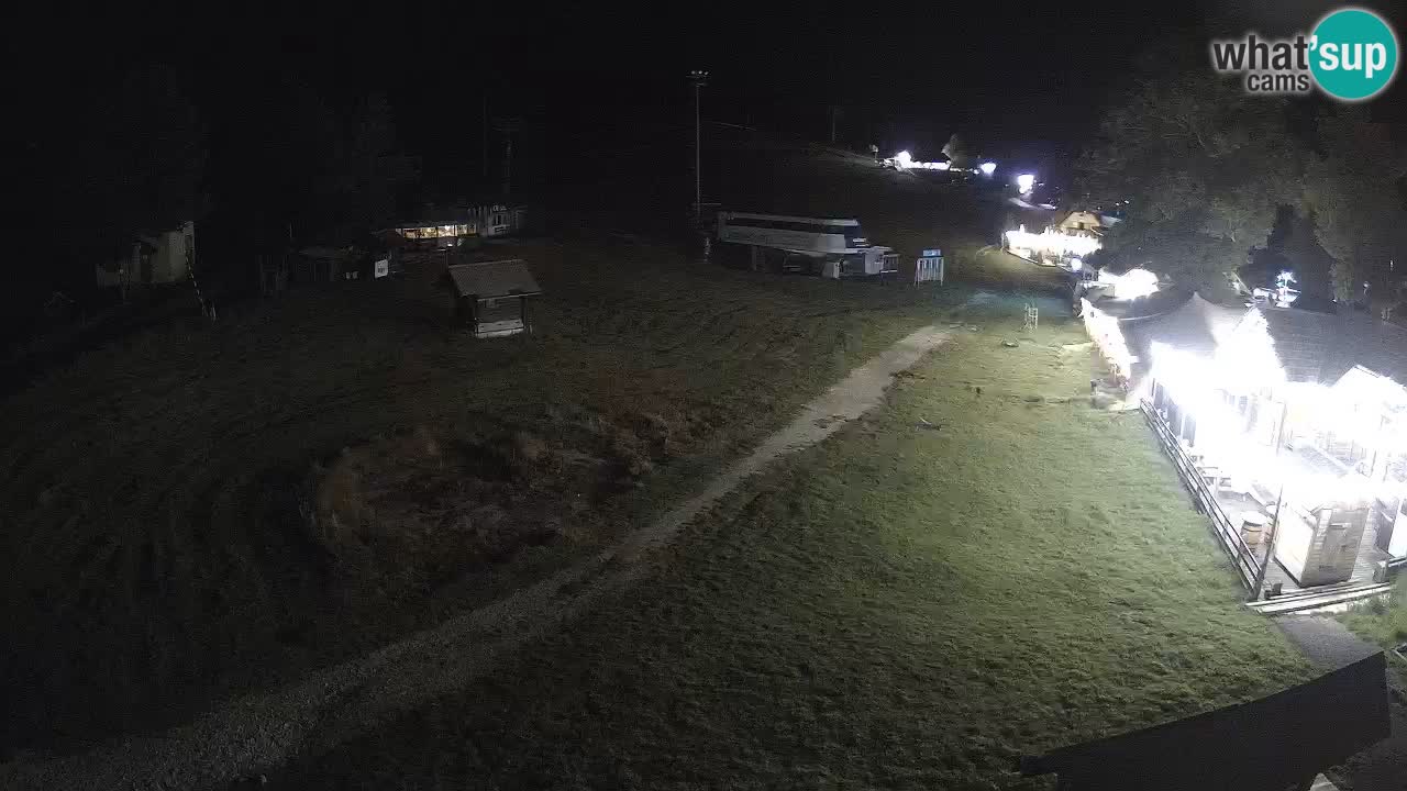 SKI Kranjska Gora webcam – Spiaggia – Piste Kekec e Mojca