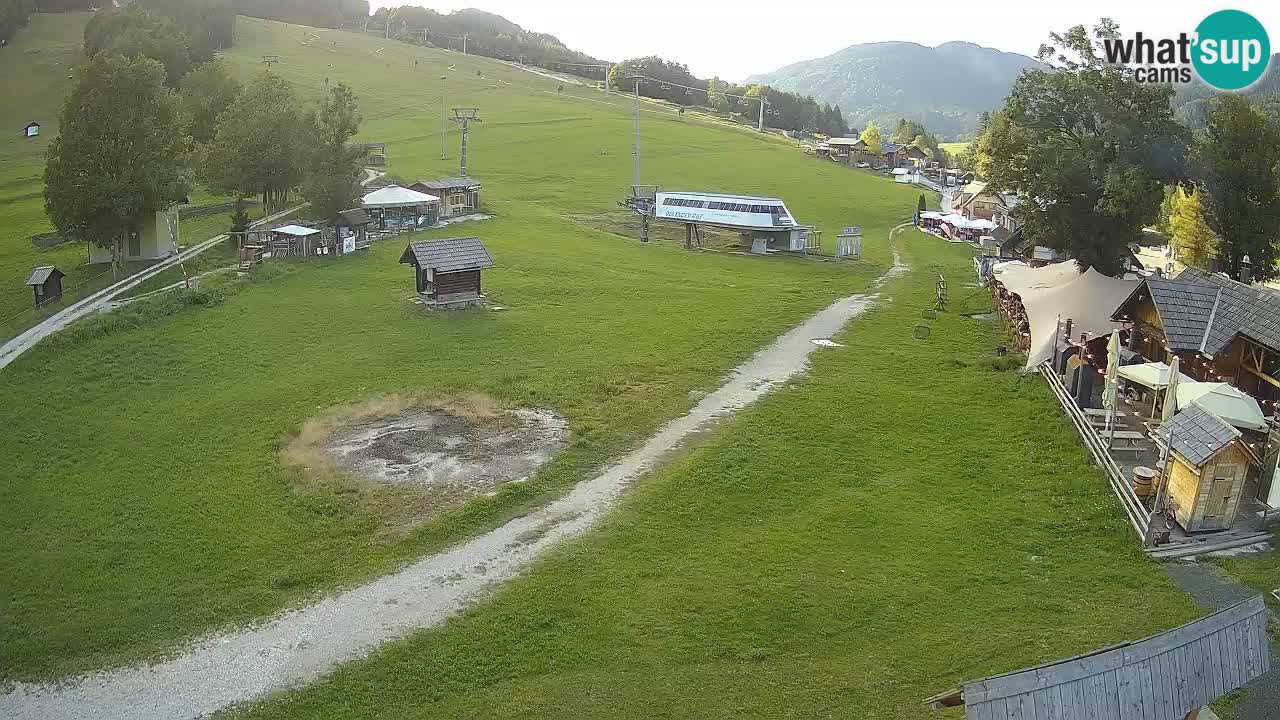 Kranjska Gora webcam Beach