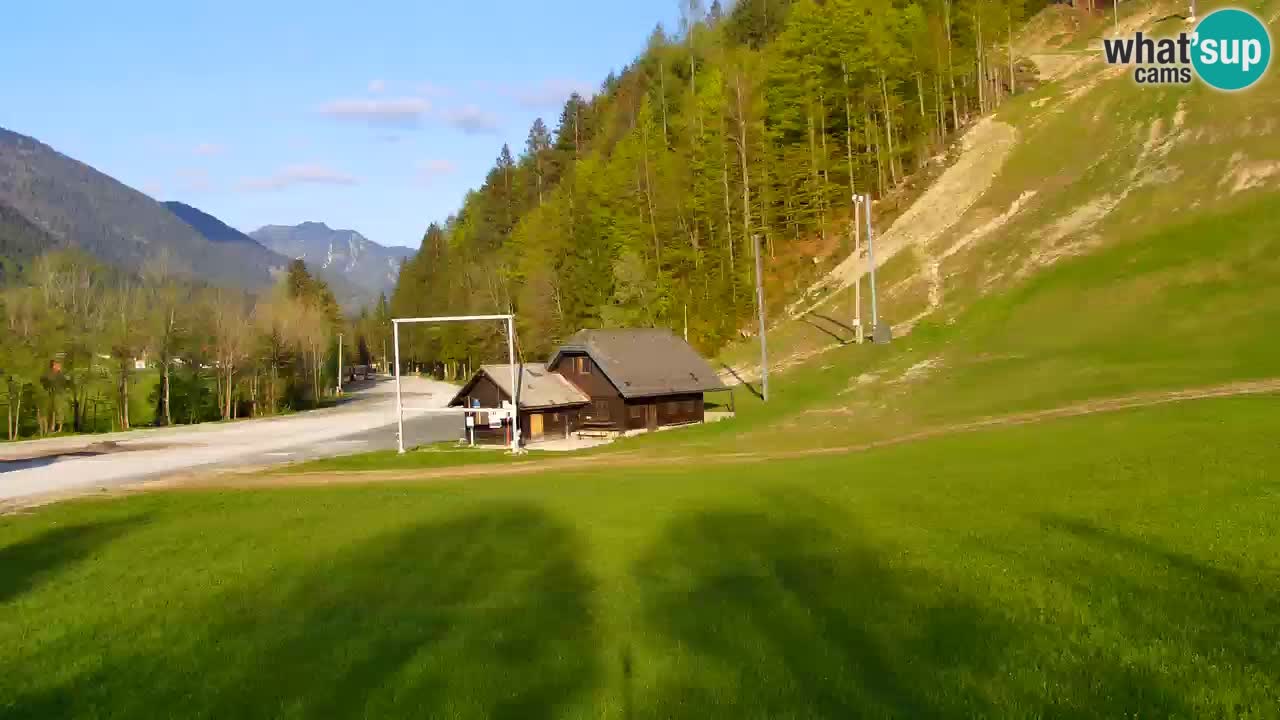 Spletna kamera Podkoren / Kranjska Gora – Poligon in ciljna strmina