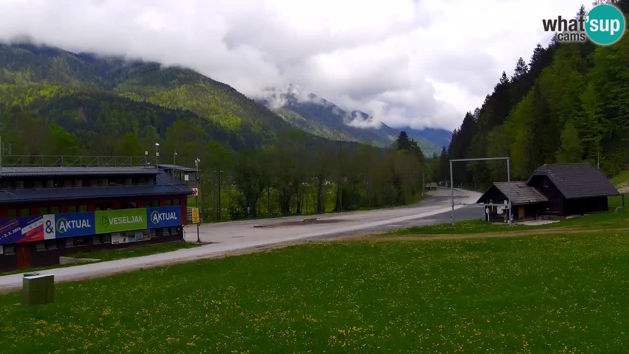 Podkoren / Kranjska Gora – Arrivee slalom géant