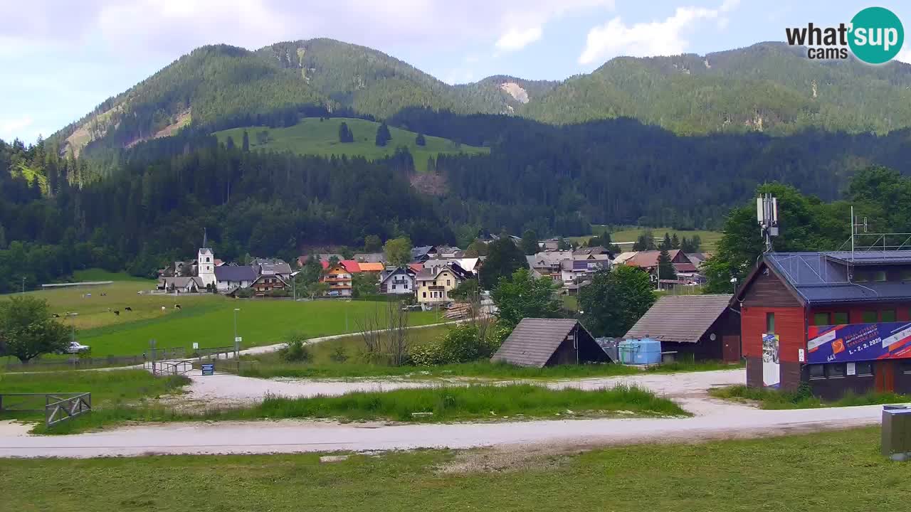 Podkoren Webcam Kranjska Gora | Finish of Giant slalom