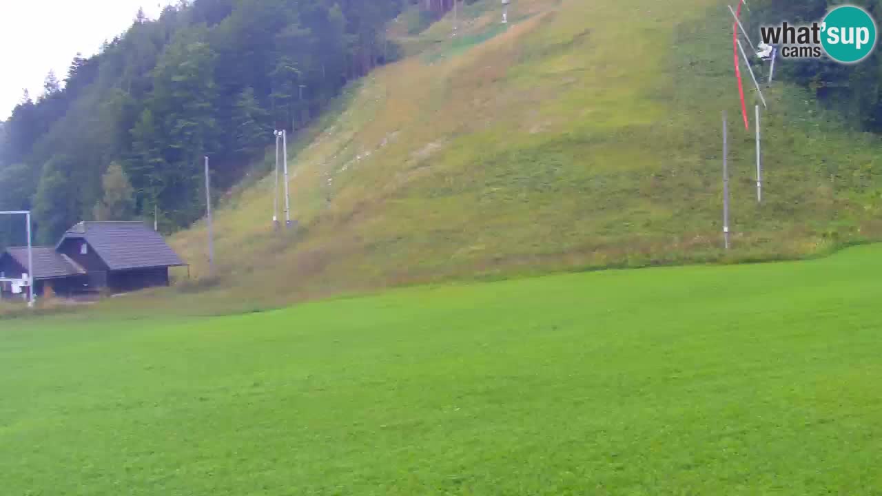 Podkoren / Kranjska Gora – Arrivee slalom géant